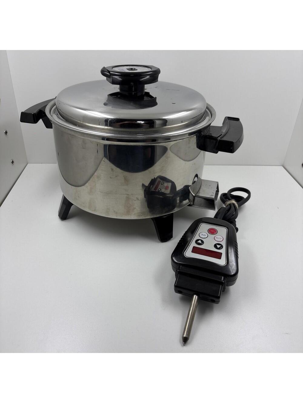 Cordon Bleu 5 Qt Electric Dutch Oven Stainless Steel Liquid Core CB005OCU Regal